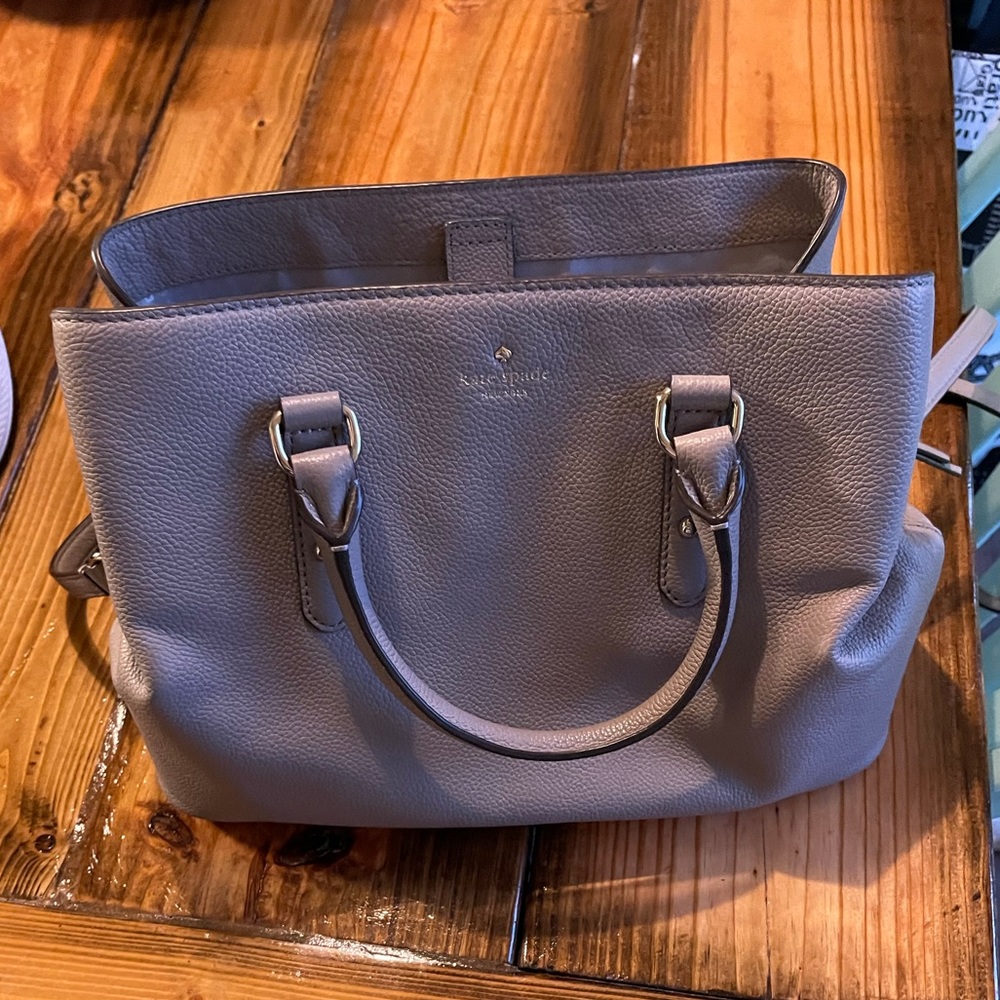 Kate Spade gray a crossbody purse